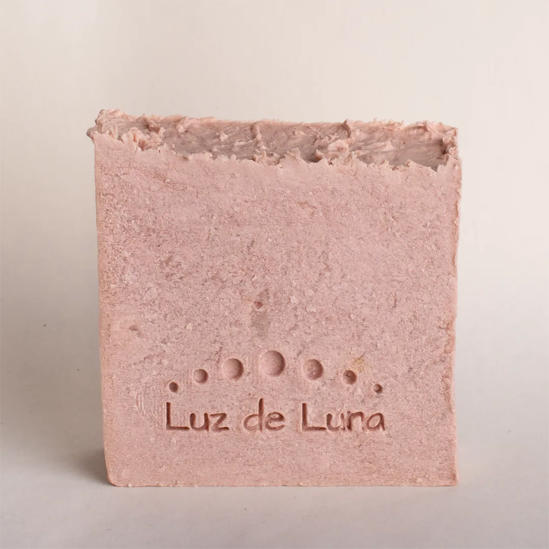 Jabón de arcilla rosa - tono de piel uniforme - Luz de Luna